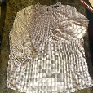 Gorgeous Adrianna Papell. size large. darker pink color. Replacement button.